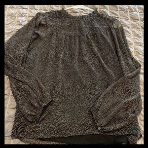 LOFT Chiffon Shirt Size S